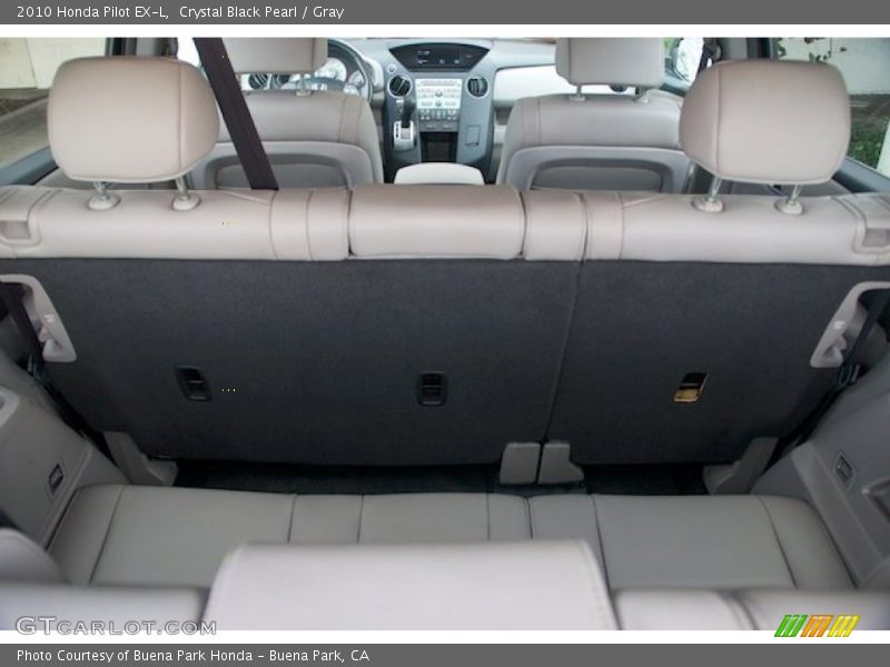 Crystal Black Pearl / Gray 2010 Honda Pilot EX-L