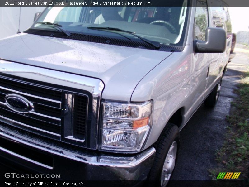 Ingot Silver Metallic / Medium Flint 2012 Ford E Series Van E350 XLT Passenger