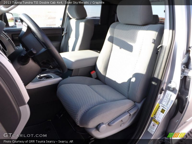 Front Seat of 2013 Tundra TSS Double Cab 4x4