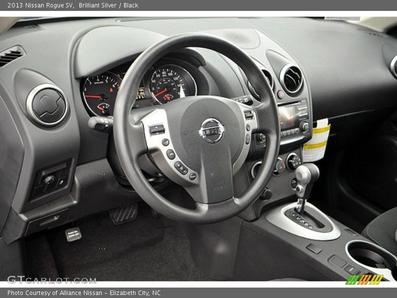 Dashboard of 2013 Rogue SV