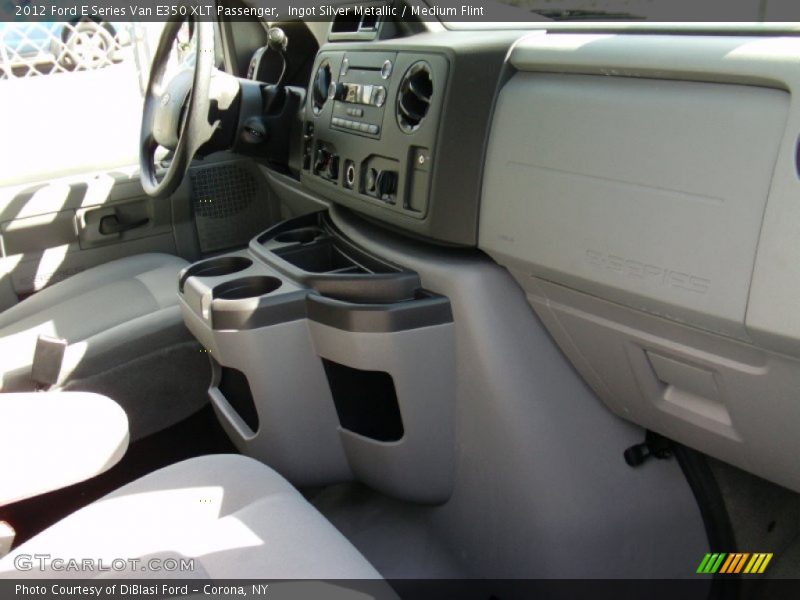 Ingot Silver Metallic / Medium Flint 2012 Ford E Series Van E350 XLT Passenger