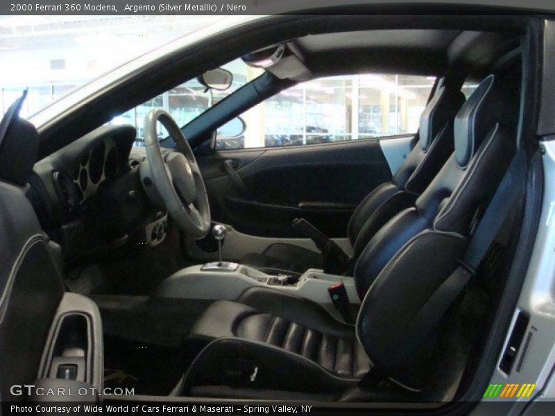 Front Seat of 2000 360 Modena