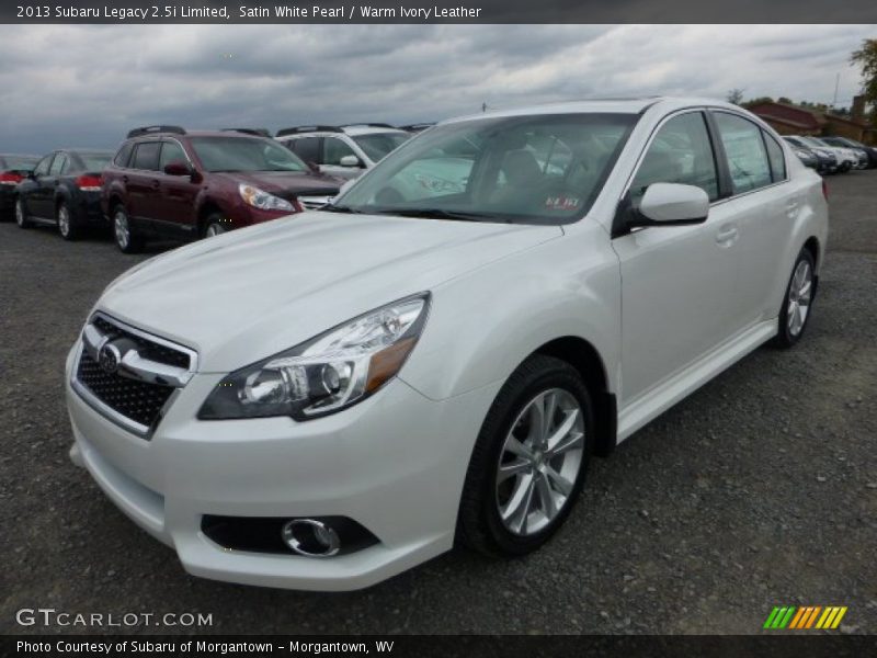 Front 3/4 View of 2013 Legacy 2.5i Limited