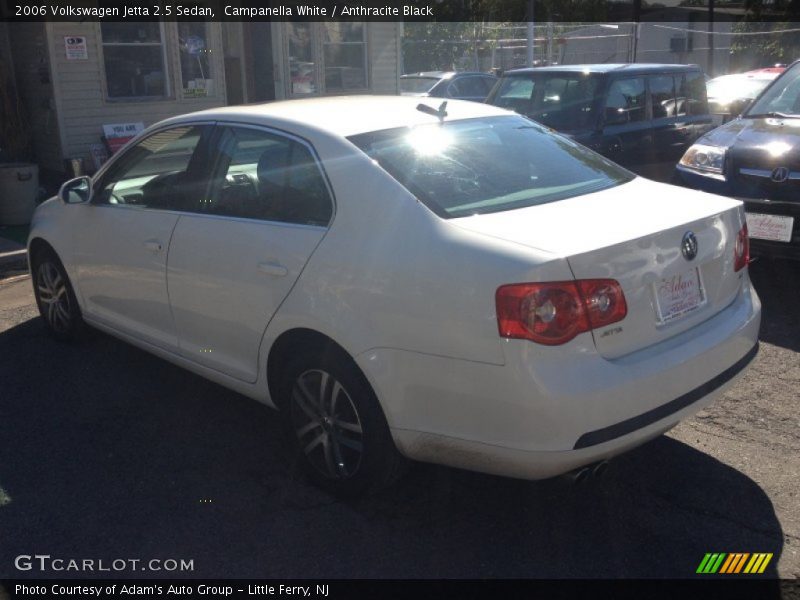 Campanella White / Anthracite Black 2006 Volkswagen Jetta 2.5 Sedan