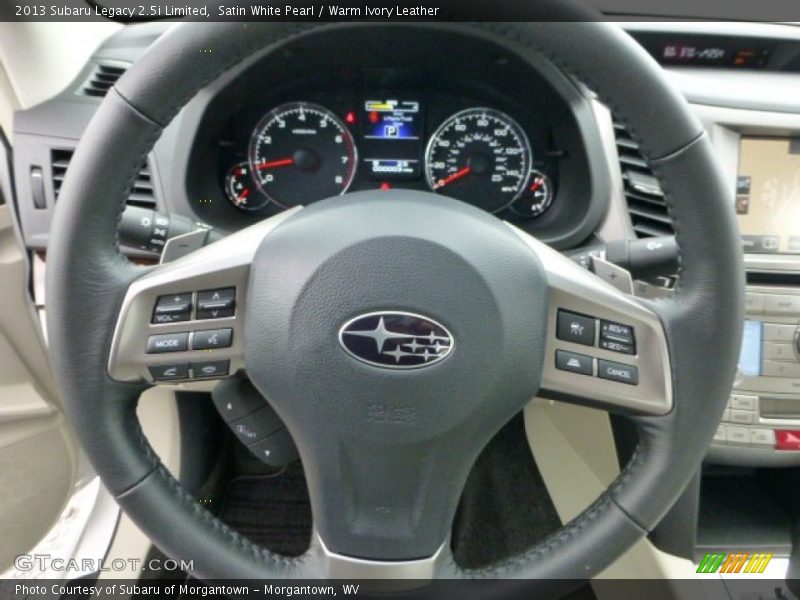  2013 Legacy 2.5i Limited Steering Wheel