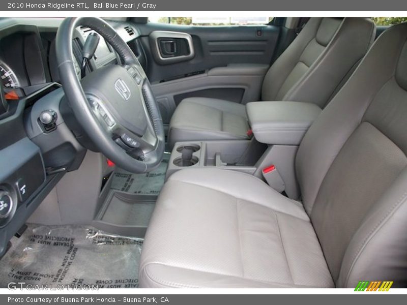 Bali Blue Pearl / Gray 2010 Honda Ridgeline RTL