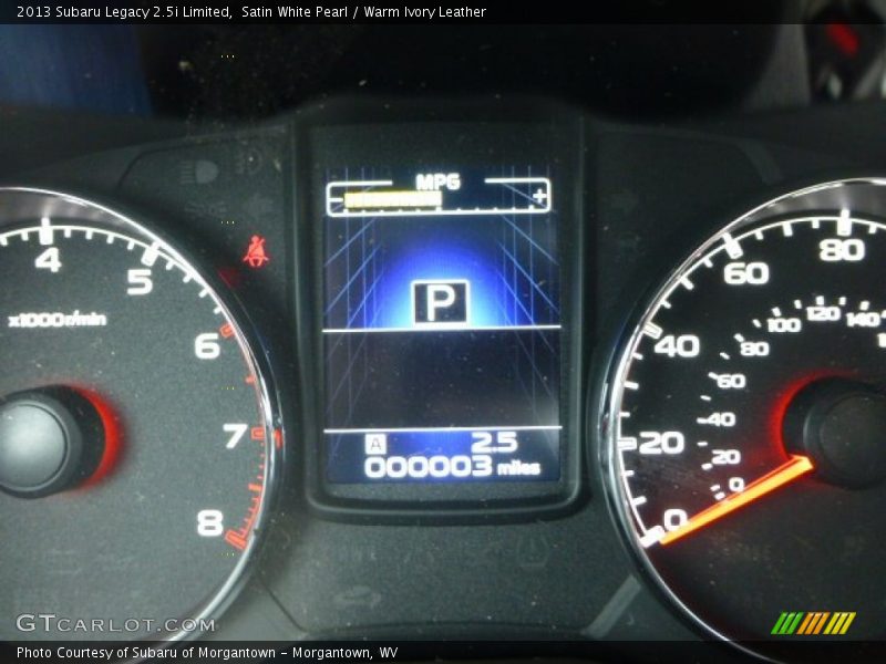 Satin White Pearl / Warm Ivory Leather 2013 Subaru Legacy 2.5i Limited