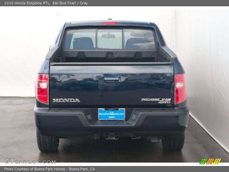 Bali Blue Pearl / Gray 2010 Honda Ridgeline RTL