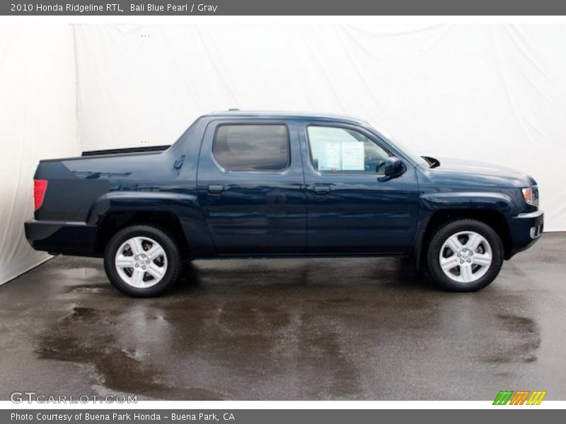Bali Blue Pearl / Gray 2010 Honda Ridgeline RTL