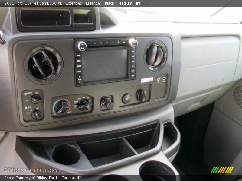 Black / Medium Flint 2011 Ford E Series Van E350 XLT Extended Passenger