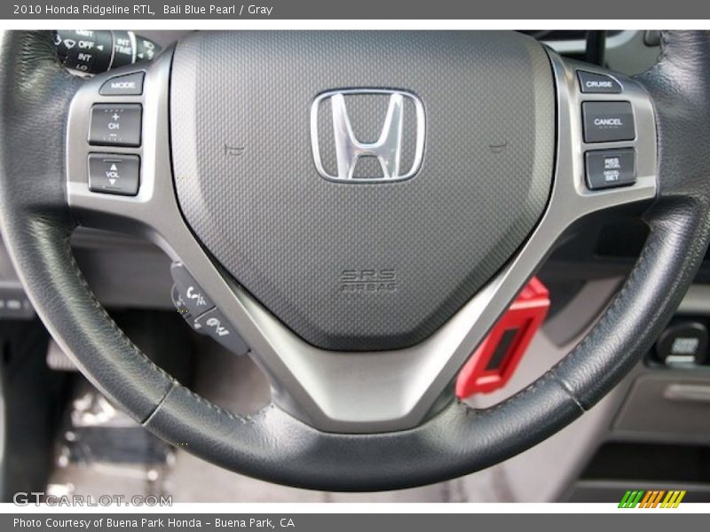 Bali Blue Pearl / Gray 2010 Honda Ridgeline RTL