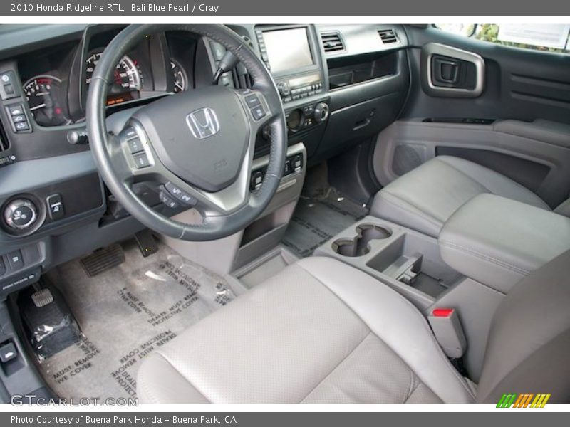 Bali Blue Pearl / Gray 2010 Honda Ridgeline RTL