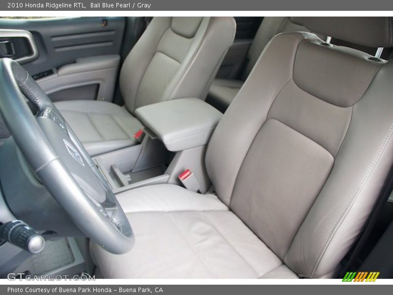 Bali Blue Pearl / Gray 2010 Honda Ridgeline RTL