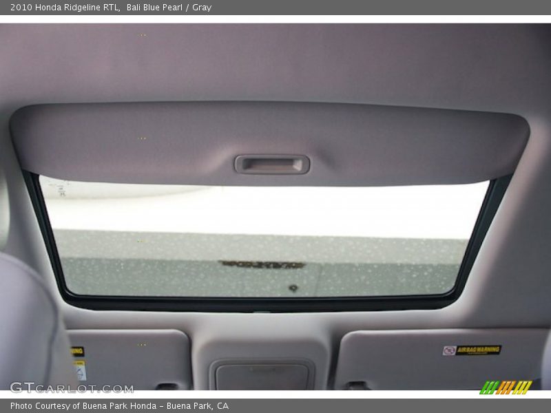 Bali Blue Pearl / Gray 2010 Honda Ridgeline RTL