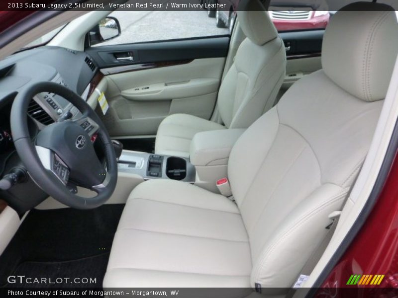  2013 Legacy 2.5i Limited Warm Ivory Leather Interior