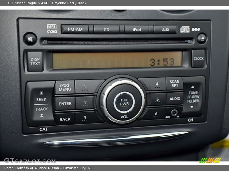 Audio System of 2013 Rogue S AWD