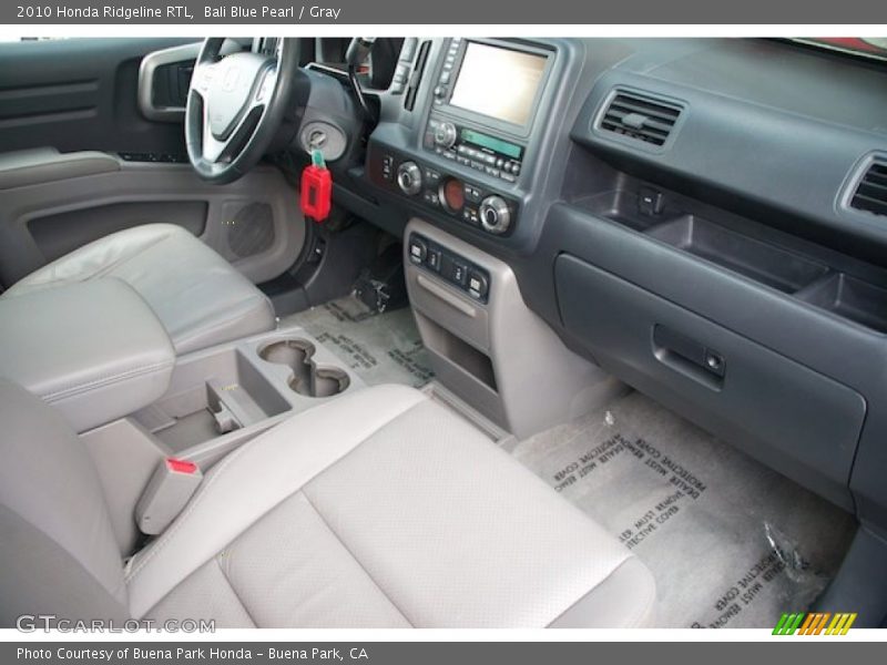 Bali Blue Pearl / Gray 2010 Honda Ridgeline RTL