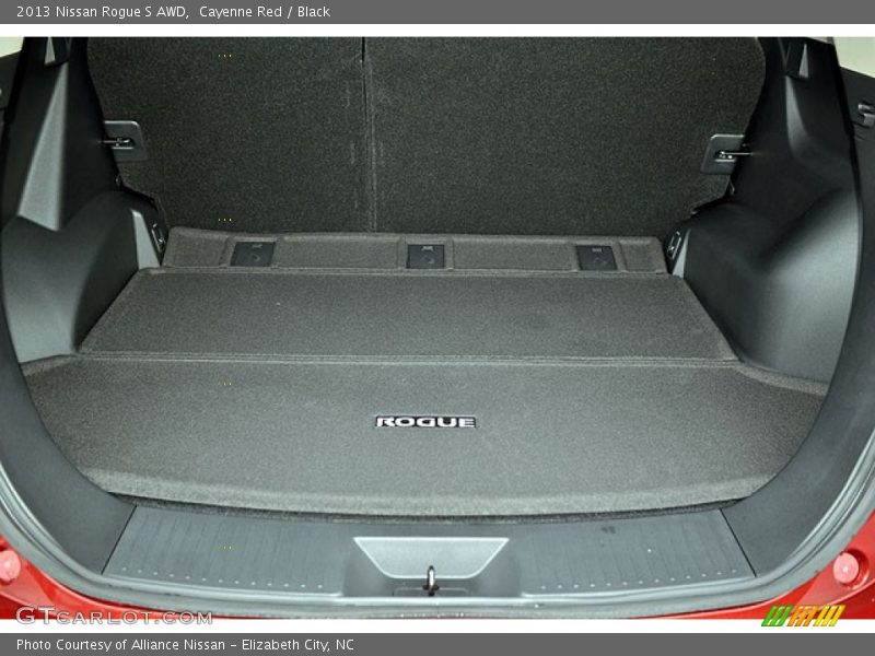  2013 Rogue S AWD Trunk