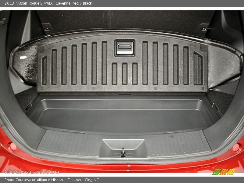  2013 Rogue S AWD Trunk
