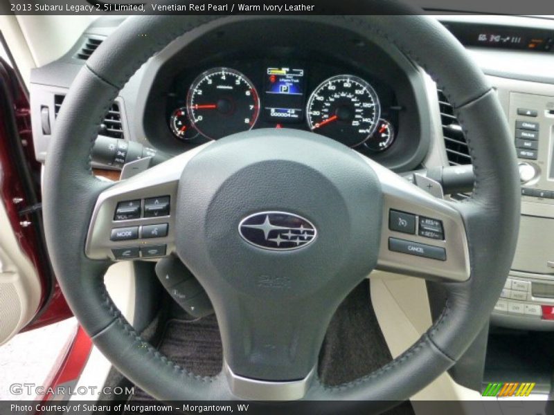  2013 Legacy 2.5i Limited Steering Wheel