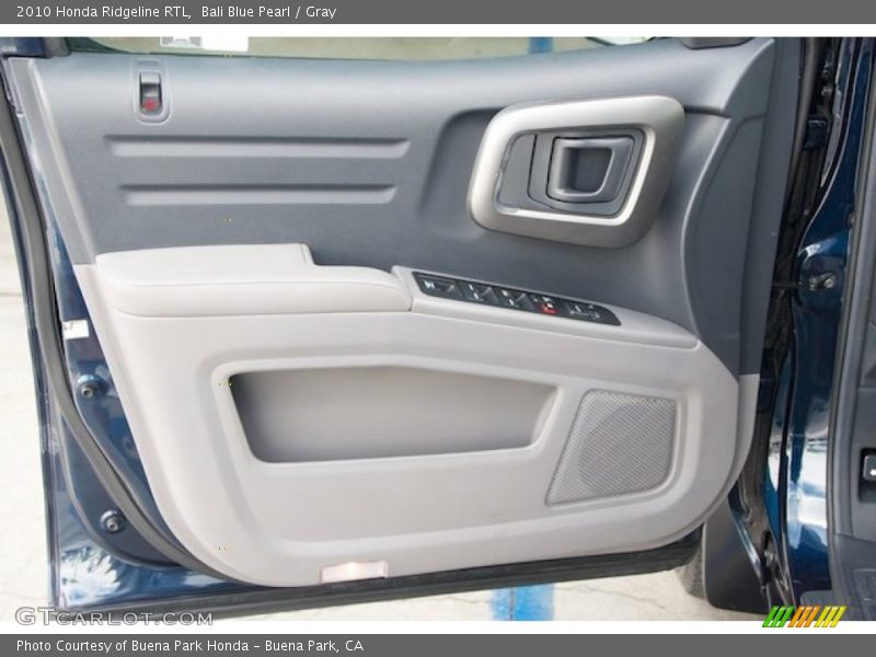 Bali Blue Pearl / Gray 2010 Honda Ridgeline RTL