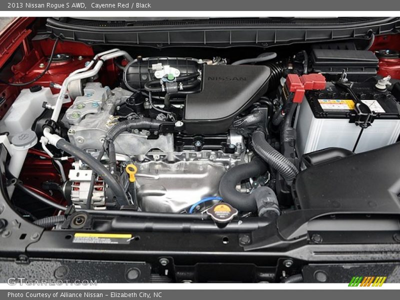  2013 Rogue S AWD Engine - 2.5 Liter DOHC 16-Valve CVTCS 4 Cylinder