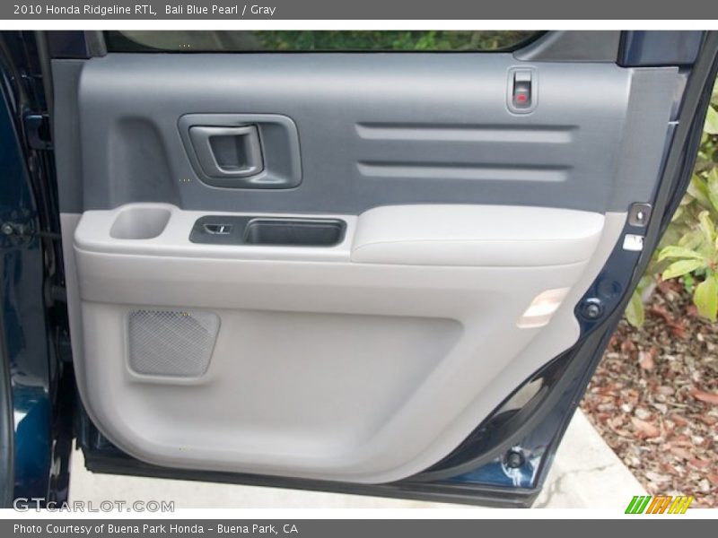Bali Blue Pearl / Gray 2010 Honda Ridgeline RTL