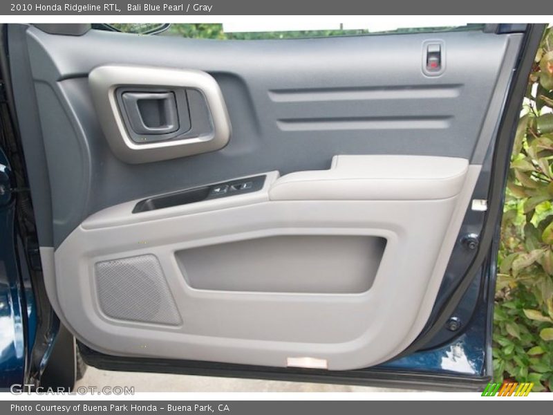 Bali Blue Pearl / Gray 2010 Honda Ridgeline RTL