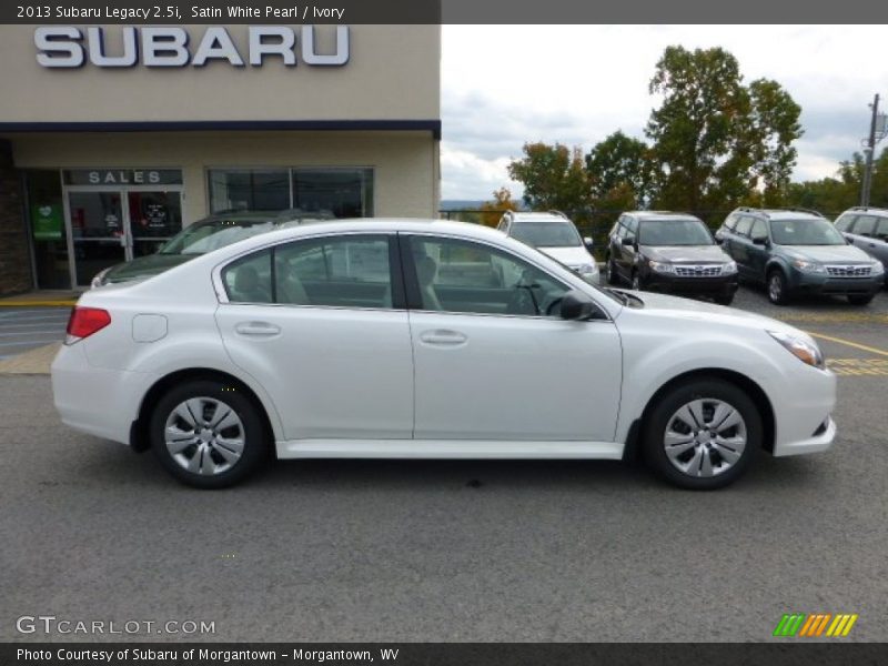 Satin White Pearl / Ivory 2013 Subaru Legacy 2.5i