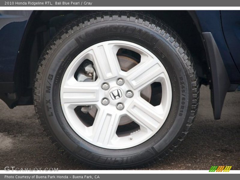 Bali Blue Pearl / Gray 2010 Honda Ridgeline RTL