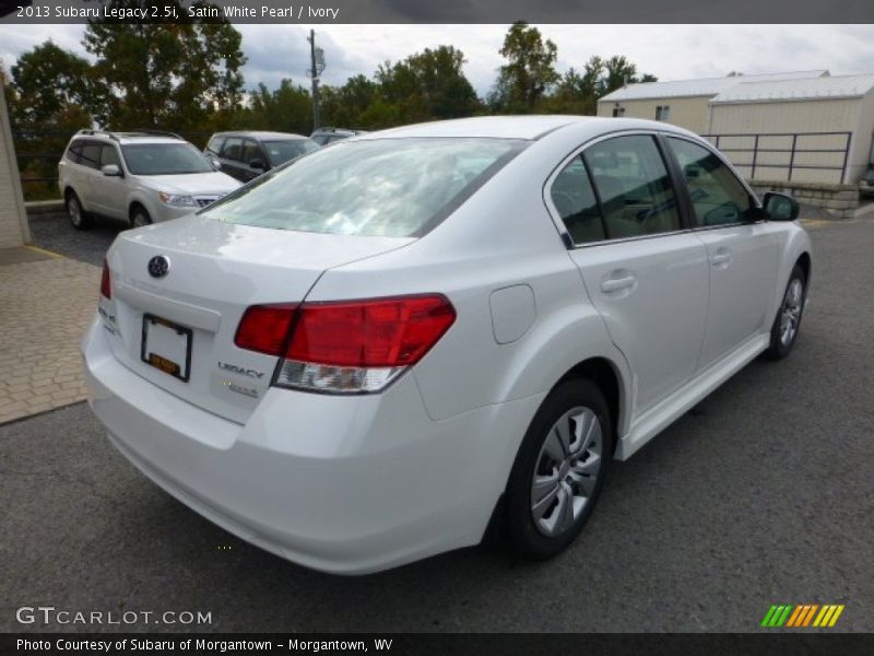 Satin White Pearl / Ivory 2013 Subaru Legacy 2.5i