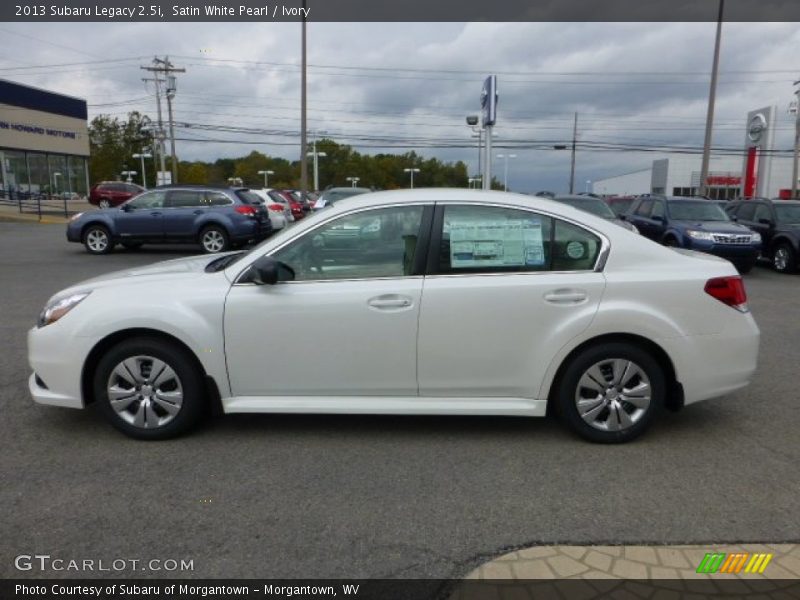 Satin White Pearl / Ivory 2013 Subaru Legacy 2.5i