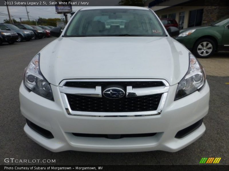 Satin White Pearl / Ivory 2013 Subaru Legacy 2.5i