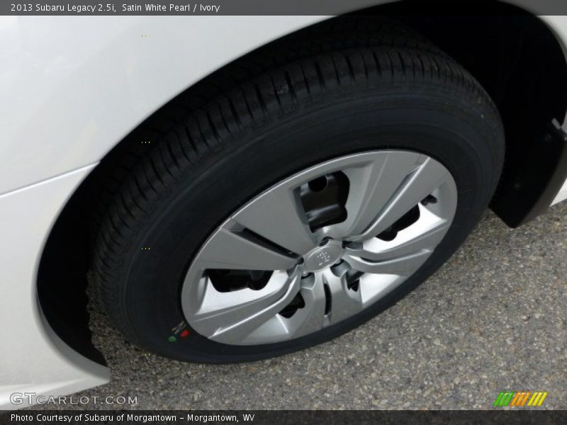 Satin White Pearl / Ivory 2013 Subaru Legacy 2.5i