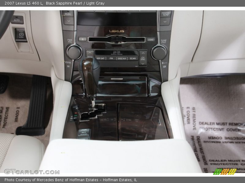 Black Sapphire Pearl / Light Gray 2007 Lexus LS 460 L