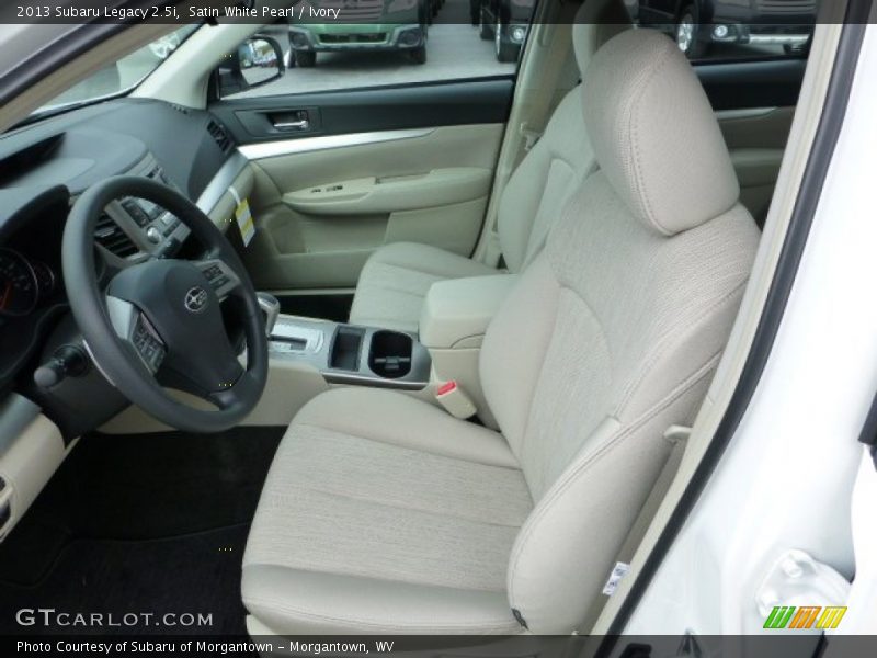 Satin White Pearl / Ivory 2013 Subaru Legacy 2.5i
