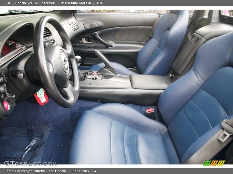  2006 S2000 Roadster Blue Interior