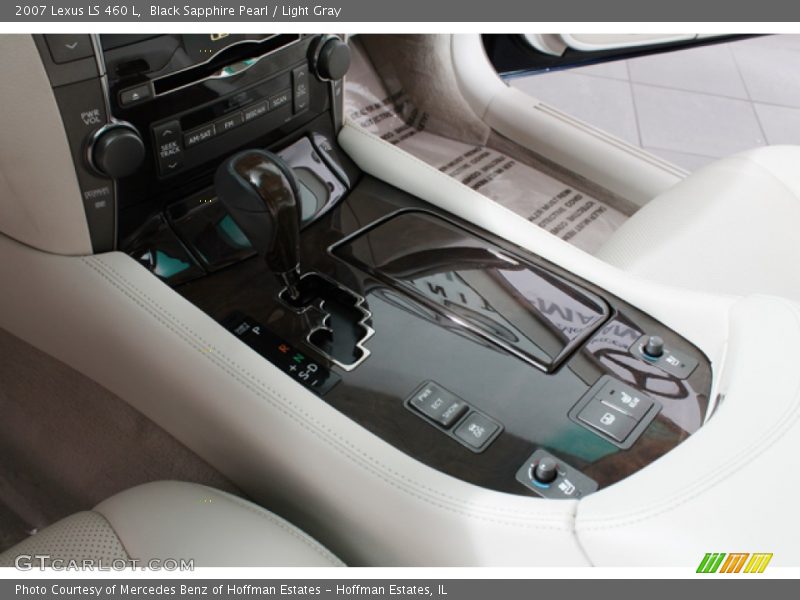 Black Sapphire Pearl / Light Gray 2007 Lexus LS 460 L
