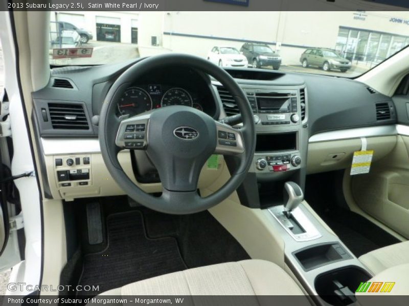 Satin White Pearl / Ivory 2013 Subaru Legacy 2.5i
