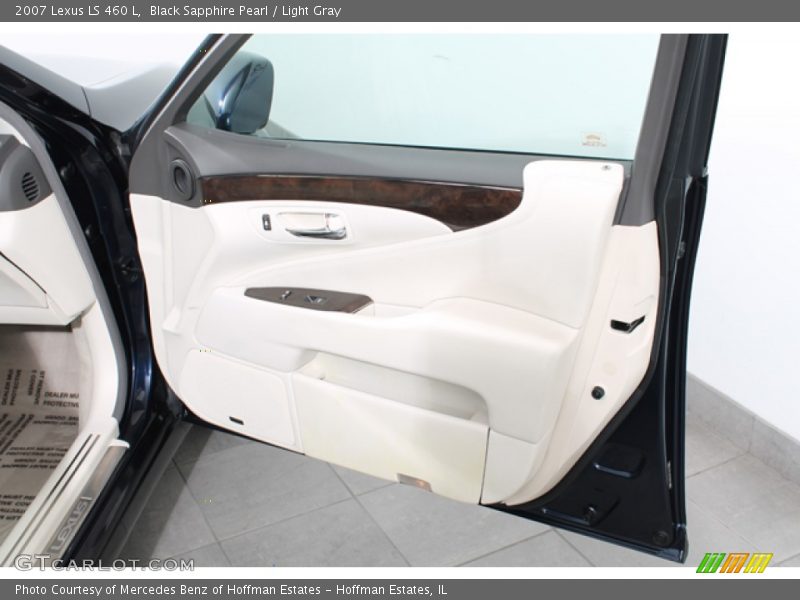 Black Sapphire Pearl / Light Gray 2007 Lexus LS 460 L