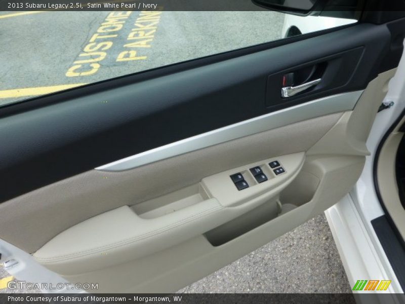 Satin White Pearl / Ivory 2013 Subaru Legacy 2.5i