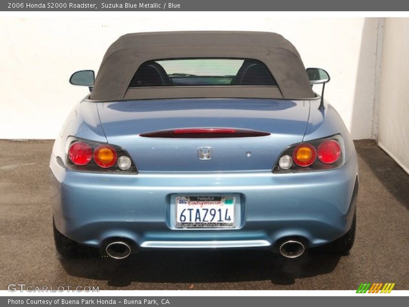 Suzuka Blue Metallic / Blue 2006 Honda S2000 Roadster