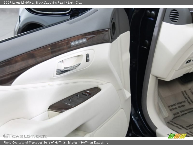 Black Sapphire Pearl / Light Gray 2007 Lexus LS 460 L