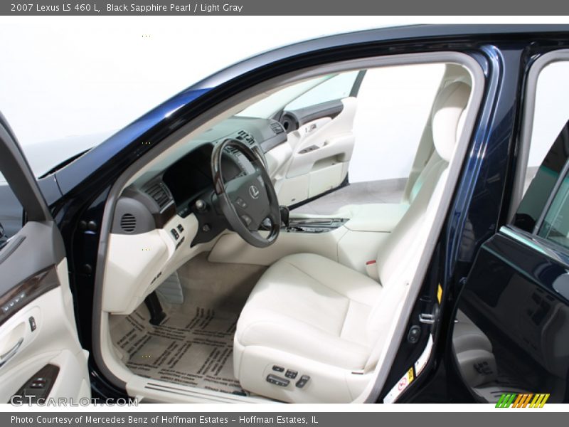 Black Sapphire Pearl / Light Gray 2007 Lexus LS 460 L