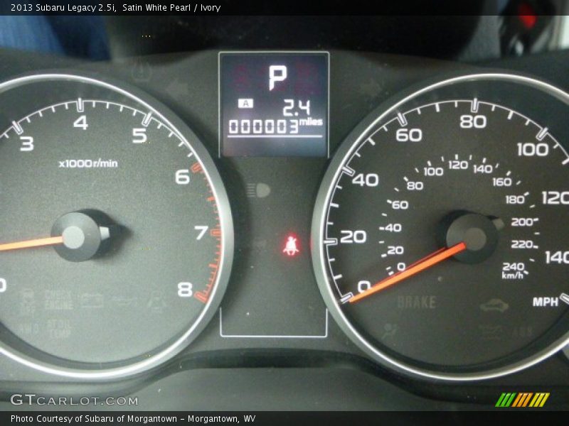 Satin White Pearl / Ivory 2013 Subaru Legacy 2.5i