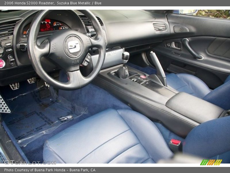 Blue Interior - 2006 S2000 Roadster 