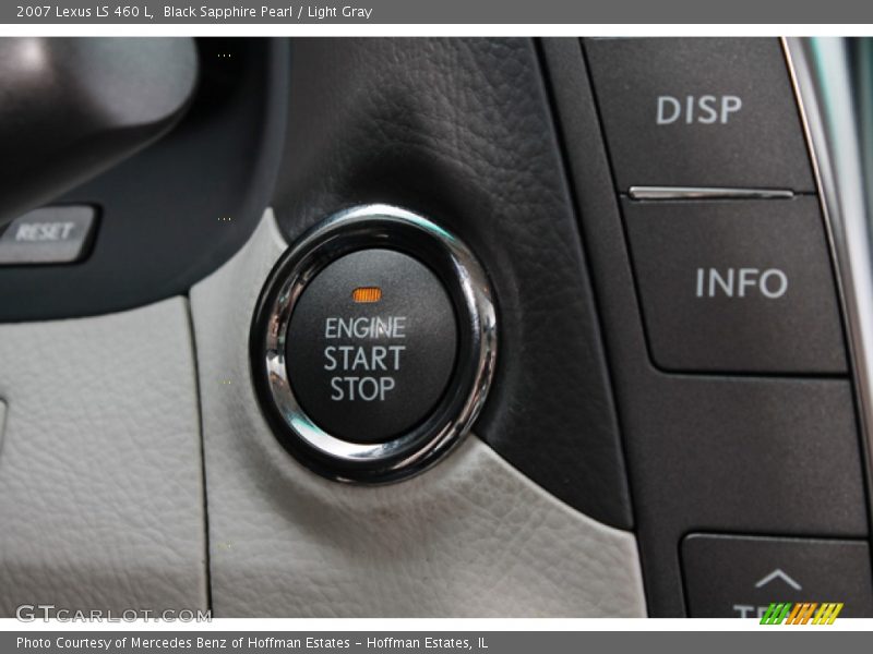 Black Sapphire Pearl / Light Gray 2007 Lexus LS 460 L