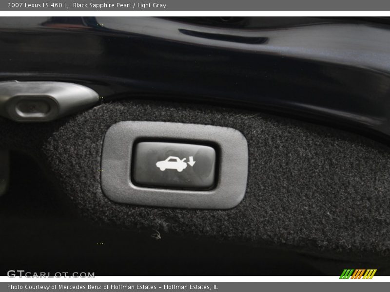 Black Sapphire Pearl / Light Gray 2007 Lexus LS 460 L
