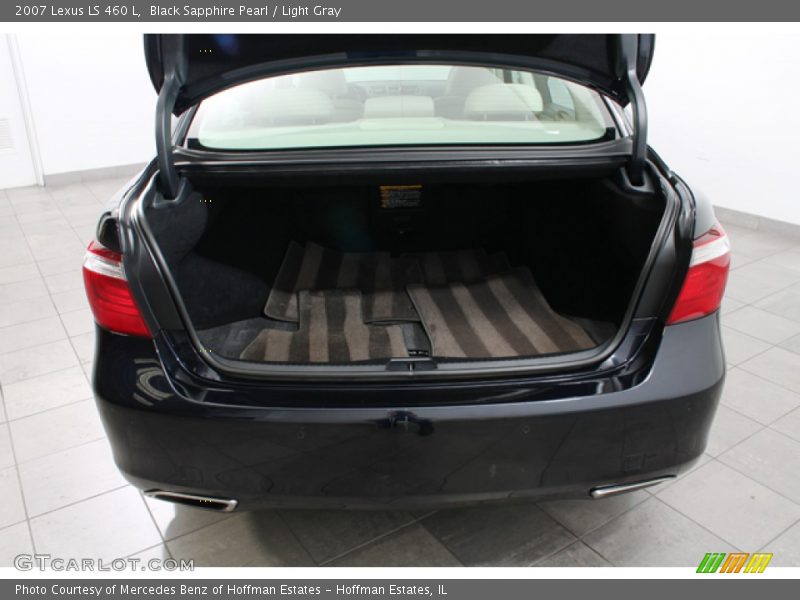 Black Sapphire Pearl / Light Gray 2007 Lexus LS 460 L