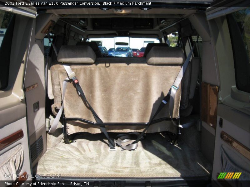 Black / Medium Parchment 2002 Ford E Series Van E150 Passenger Conversion